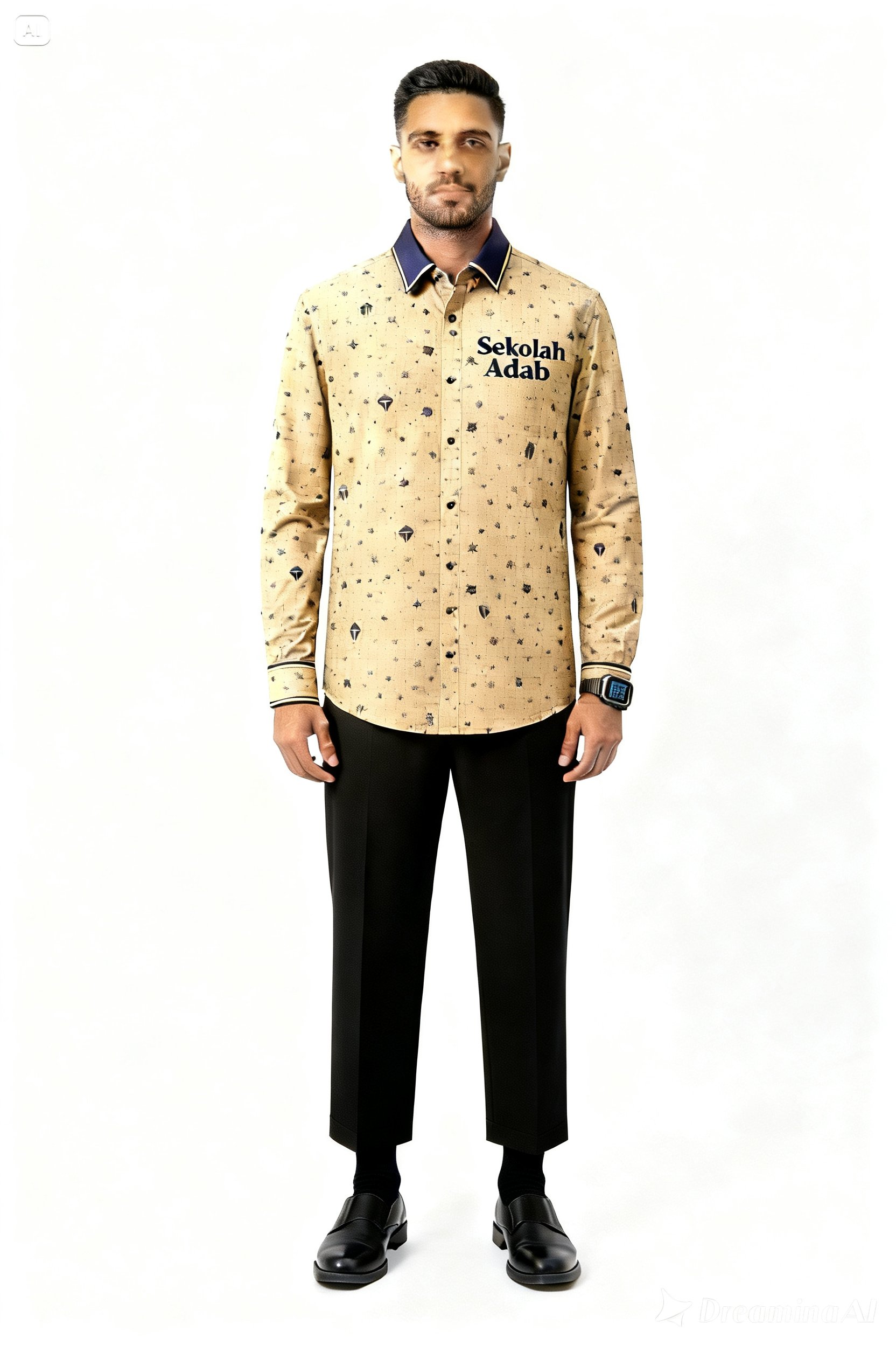 Pakai Seragam Guru Laki-laki